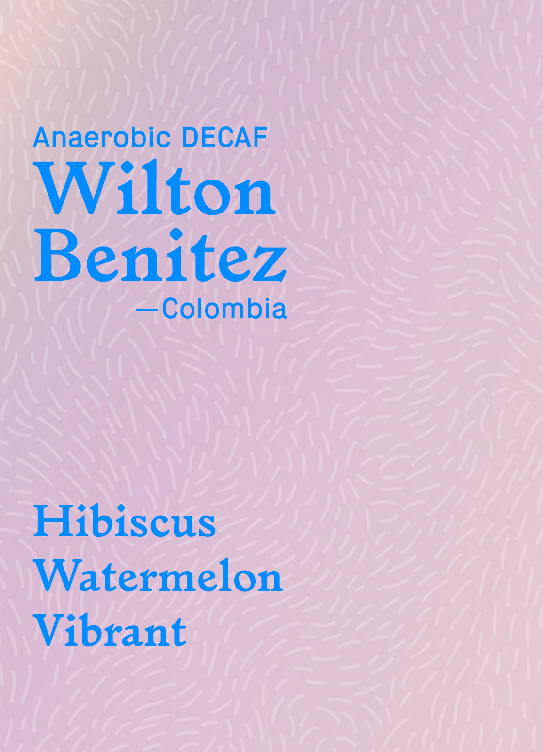Photo of DECAF Wilton Benitez
