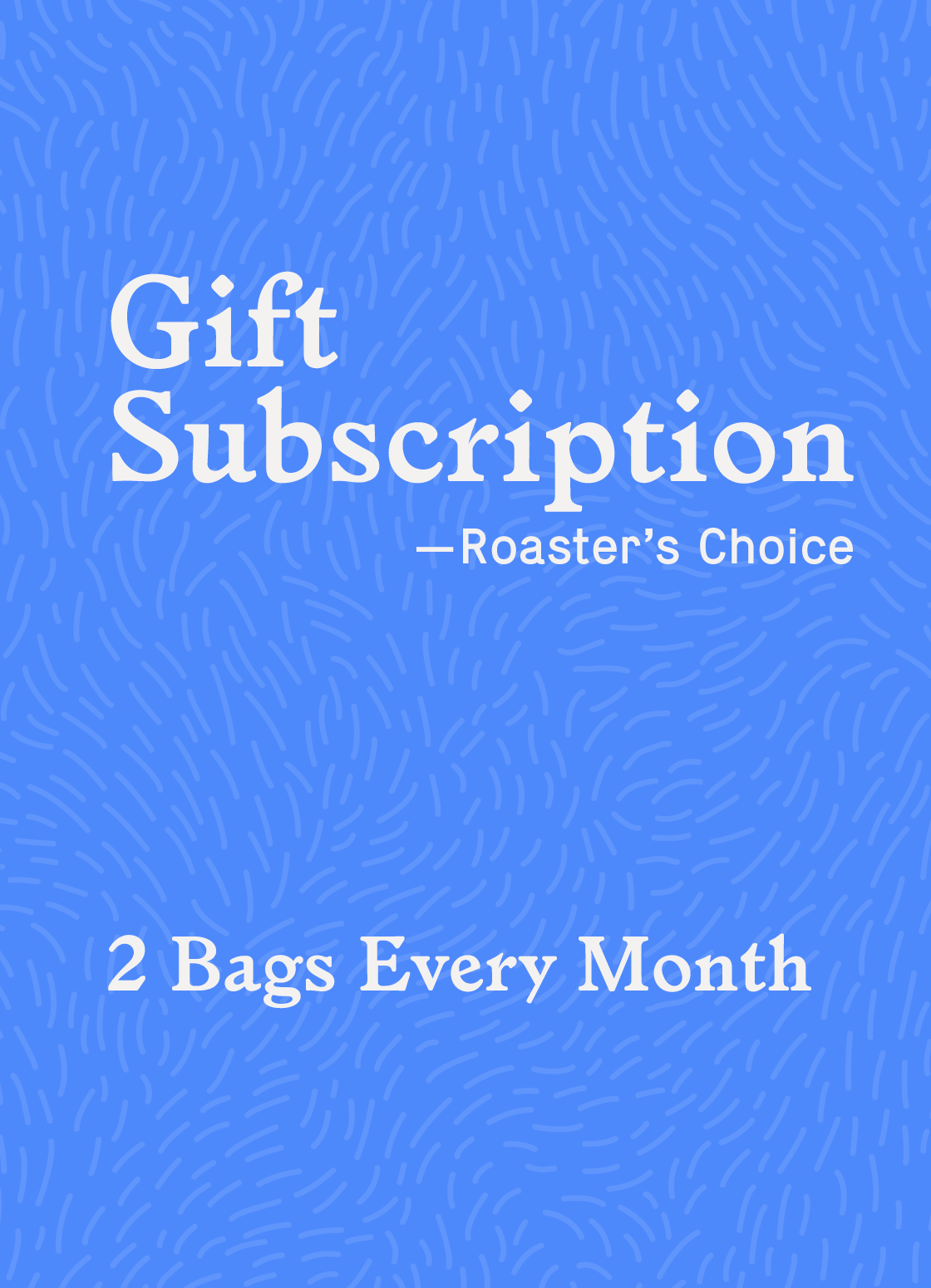 Little Wolf Coffee Gift Subscription